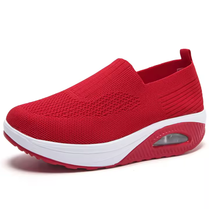 Zapatos de plataforma para caminar de entrenamiento deportivo sin zapatos para mujer, a la moda - 1