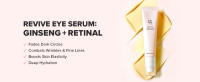 Revive Eye Serum Ginseng + Retinal  combat fine lines boost skin elasticity deep hydration