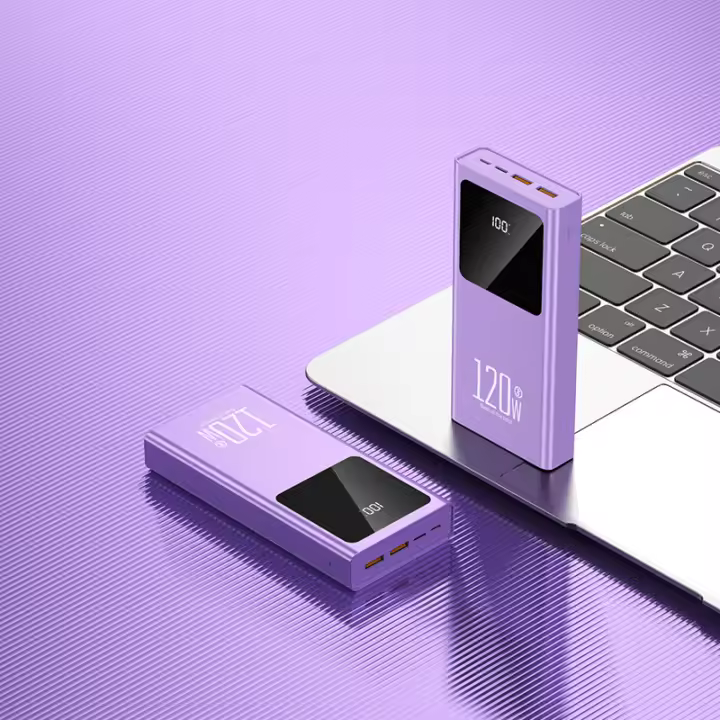 Cargador Portátil de Alta Velocidad 120W 10000/20000 mAh de Potencia Conector Micro USB - 1