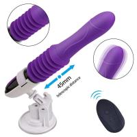 Consolador telescópico vibrador automático hacia arriba y hacia abajo masajeador punto G empuje retráctil coño vibrante juguetes sexuales de gran tamaño para mujeres - details 10