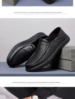 Zapatos Casuales de Cuero de Oveja Suela Suave para Hombres en Verano Auténtico Pedal de Cuero Genuino - details 16