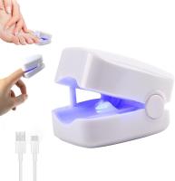 Dispositivo de tratamiento antihongos para uñas, luz azul y terapia láser para hongos en las uñas de los pies, blanco, 1 unidad - details 0