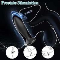 Leten Plug Anal Vibrador Control Remoto Masajeador Prostatico de Acero Inoxidable - details 6