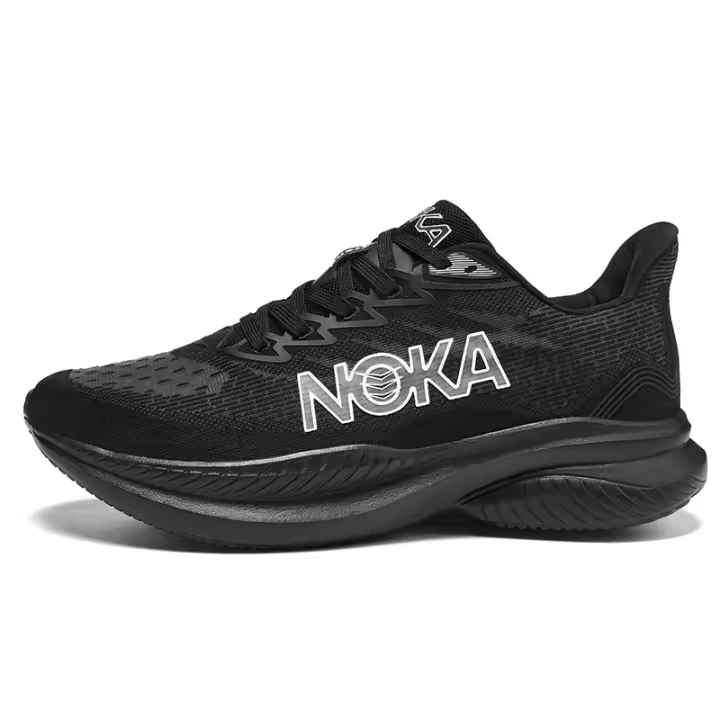 Zapatillas de correr para hombre Transpirables, con absorción, antideslizantes, para correr al aire libre Zapatos de carrera de lujo, zapatos de malla todo terreno - 1