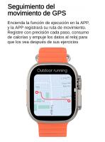 Reloj inteligente P59 para hombres y mujeres, reloj inteligente SANLEPUS con pantalla HD de 2,01 pulgadas, llamadas Bluetooth, notificaciones, más de 100 modos deportivos, monitor de salud para frecuencia cardíaca, oxígeno en sangre y sueño, IP67, compati - details 22