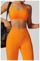 Sujetador de Yoga de Cara Completa Top de Espalda Hueco Transpirable Secado Rápido para Yoga y Estiramiento Material de Nylon para Exteriores Hecho en China - details 7