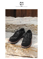 Nuevos zapatos de cuero casuales anti-terciopelo que aumentan los zapatos bajos - details 20