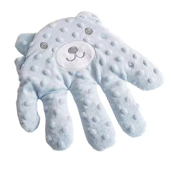 Guantes Calmante para Bebé Almohada de Mano Eléctrica para Aliviar la Emoción Patada y S - 1