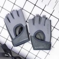 1 par de guantes deportivos sin dedos para Fitness, mancuernas antideslizantes de alta elasticidad, guantes transpirables protectores transpirables - details 6