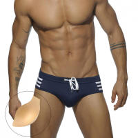 Calzoncillos Nation xer para hombre, pantalones cortos a rayas, traje de baño deportivo para surfear en la playa, aguas termales - details 0