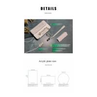 Tablero de Notas LED Nocturno Creativo USB Luz de Noche con Pluma Regalo Ideal para Niños y Novia - details 1