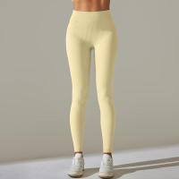 Leggings push-up sin costuras para mujer, pantalones elásticos de cintura alta para entrenamiento, correr, yoga, gimnasio - details 12