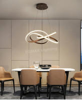 TOMAXIN-lámpara colgante LED para comedor, luz curva de 60CM, Simple, para sala de estar - details 15