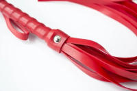 Látigo de cuero PU para juegos de adultos, pala de azotes, Bondage, BDSM, Juguetes sexuales para parejas, fetiche Sexy - details 7