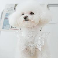 Vestido de Manga Fresco para Perros de Verano Ropa de Mascota de Encaje para Cachorros y Bichon Yorkie Suministros para Mascotas Sudaderas - details 13