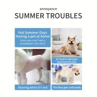 Almohadilla refresca para mascotas, impermeable, fácil de limpiar, gel de hielo para perros, alfombrilla recargable para cámara - details 3