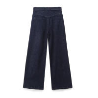 Conjunto de Pantalones Vaqueros para Mujer OUWU Moda de Traje Informal de Dos Piezas con Camisa de Lazo Vaquero - details 6