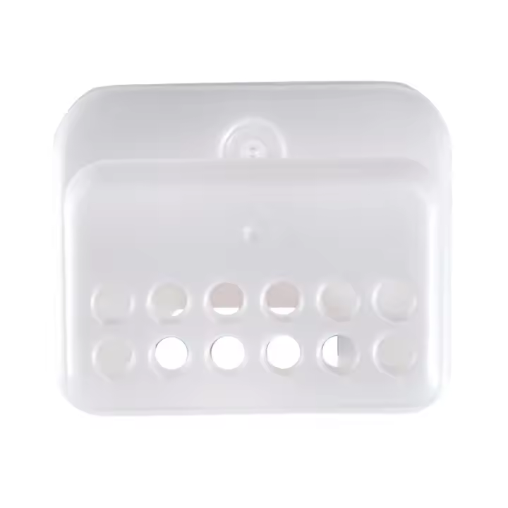 Soporte para esponja de cocina, ventosa para mantener la limpieza, adhesivo fuerte, estante de drenaje para esponja del fregadero - 1
