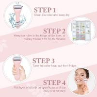 Scttomon Rodillo de Hielo para Cara y Ojo 2 Pcs Acero Inoxidable para Alivio del Dolor de Cabeza y Elevación de Piel Herramientas de Cuidado de la Piel de Belleza - details 3