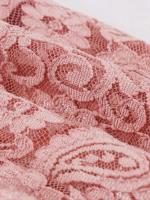 Elegante Vestido de Encaje Rosa de Cintura Alta Estilo Vintage para Mujeres en los 50s y 60s - details 6