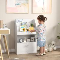 Estante de Libros para Niños Diseño de 3 Compartimentos y 2 Armarios Ideal para Escuela Dormitorio - details 1