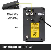 GraverMax Máquina de grabado de joyería neumática de doble extremo de 400-8000 RPM - Sistema profesional de ajuste de piedra y grabado de metal con puntas de cambio rápido 220 V - details 4