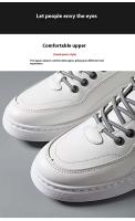 Calzado deportivo informal a la moda para hombre, transpirable, impermeable, suela de goma, forro de capa antideslizante, parte superior de PU flexible, - details 4