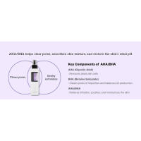 clear pores smoothen skin texture restore skin's ideal ph aha glycolic acid bha betaine salicylate