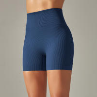 Nessaj-pantalones cortos de Yoga sin costuras para mujer, Shorts deportivos de cintura alta, trajes de entrenamiento para Athleisure, Fitness, levantamiento de cadera, ropa de gimnasio - details 39