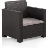 Conjunto de muebles de jardín para exteriores de 4 plazas |   Fabricado en España con Materiales Reciclados - details 5