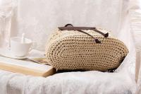 Bolsa de paja de verano para mujer, mochila de moda - details 10
