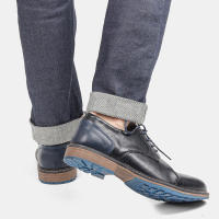 Zapatos casuales de negocios, tendencia retro, zapatos de cuero de gran tamaño. - details 85