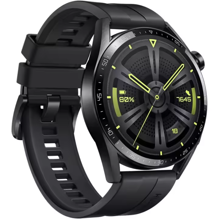 HUAWEI Watch GT 3 (46 mm) GPS + Reloj inteligente Bluetooth (Negro) - Versión internacional - 1