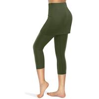 Pantalones Cortos Deportivos para Mujer Shorts Elásticos de Cintura Alta, Transpirables, Informales, a la Moda, con Bolsillo, para Yoga y Correr al Aire Libre - details 19