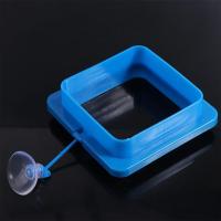Anillo de alimentación flotante grueso, ventosa, anillo de alimentación de plástico para peces, bandeja flotante redonda/cuadrada para alimentos, acuario - details 0