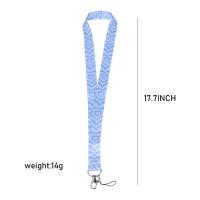 Llavero con cinta para correas, correa para teléfono móvil, soporte para etiqueta de nombre, cordón de corazón, correa para el cuello de amor, soporte para insignia, tarjeta de identificación, cuerda para colgar - details 1