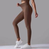 Pantalones de yoga sin costuras para mujer, ropa deportiva Fiess, leggings de cintura alta, pantalones de ejercicio para correr, 11 colores - details 9