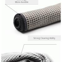 Toalla de Lavado de Coche 2PC Microfibra Ultra Absorbente para Limpieza de Ventanas y Cocina Estilo de Tejido de Parrilla 40*40cm - details 2