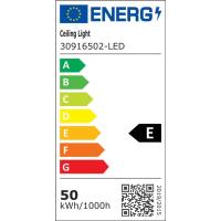 Plafón LED Regulable Control Remoto 48W 5400LM 3000K-6500K Día 70cm Ideal para Sala de Estar, Dormitorio, Comedor, Baño, Pasillo Blanco - details 40