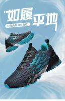 Dropshipping, zapatos deportivos antideslizantes para hombre, estilo caminar, malla, informal, para correr, moda, para exteriores - details 0