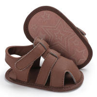 Sandalias De Verano Para Bebé Niño Casual Antideslizantes Cuero Suela De Goma Tallas Para Niños De 3 a 18 Meses - details 11