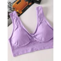 Sujetador deportivo con almohadillas incorporadas, transpirable, alta elasticidad, sin aros, perfecto para yoga, fitness, correr - details 14