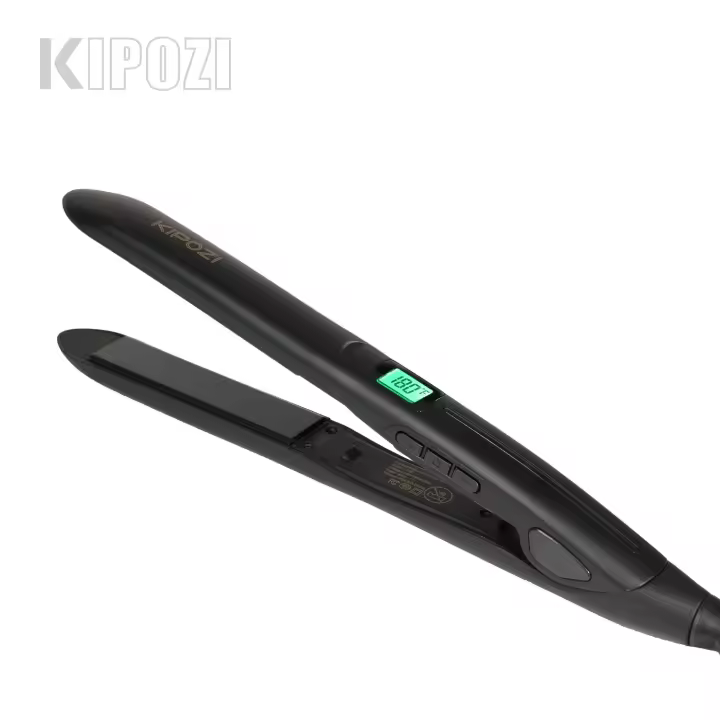 KIPOZI 2024 Peine Profesional Eléctrico Rectificador de Cabello y rizador - 1