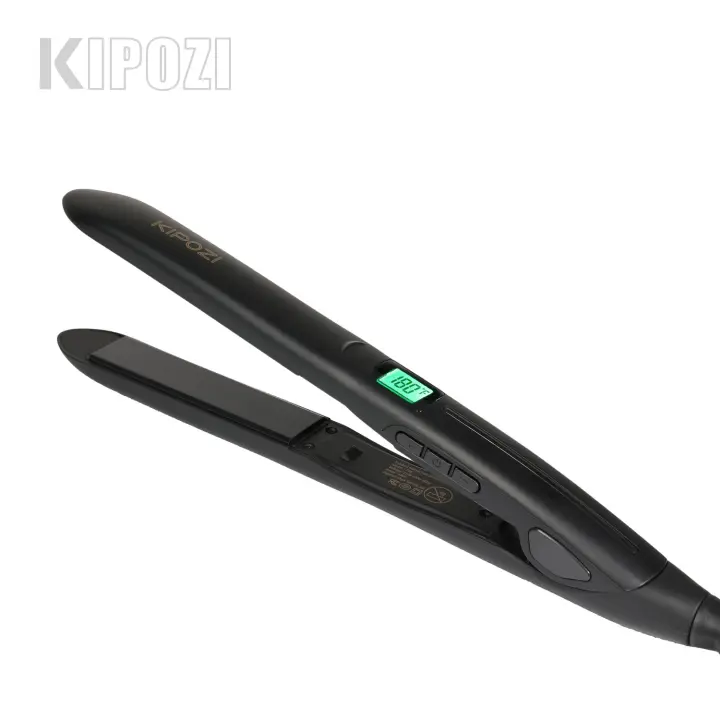 KIPOZI 2024 Peine Profesional Eléctrico Rectificador de Cabello y rizador - 1