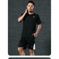 Traje de manga corta de secado rápido para hombre, ropa de fitness deportiva para correr al aire libre, LT311, Verano - details 12