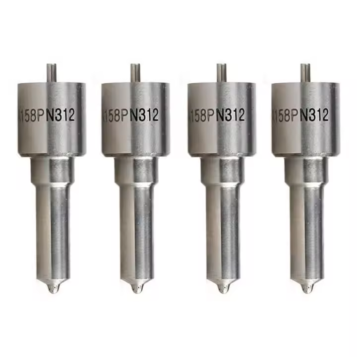 4 piezas Boquilla de inyección DLLA158PN312 de combustible, accesorios para automóviles compatibles con Mitsubishi - 1