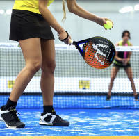 Raqueta de Paddle Cwin Profesional Fibra de Carbono Suave EVA Cubierta de Bolsa Padel Nueva 2025 - details 1