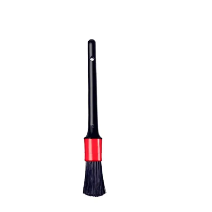 Kit de cepillos de limpieza para coche, cepillos para detalles automotrices, juego de cepillos para detalles de Interior de coche, llantas, cepillo de limpieza de plástico, 5 Uds. - 1