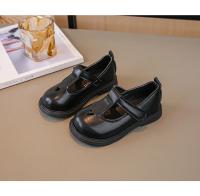 Zapatos de cuero de princesa para niñas, zapatos planos con correa en T, calados con corazón, bonitos y suaves, primavera y otoño, 2024 - details 9