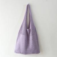2025 Bolso de punto hueco para mujer, bolso tejido con dopamina, bolso de un solo hombro moderno y versátil, bolso de mano, Navidad - details 24
